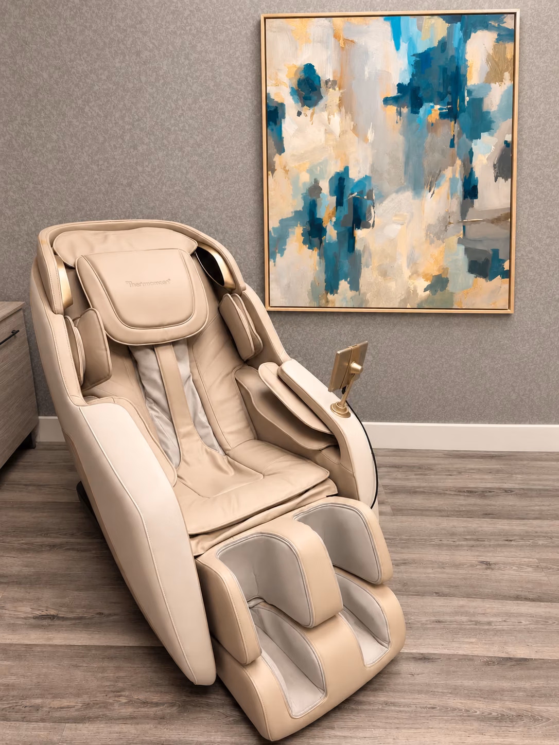 Sillón de masaje del consultorio
